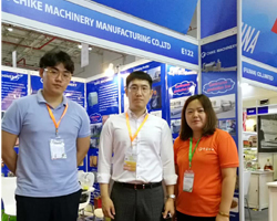 许昌智工参加越南展会现场