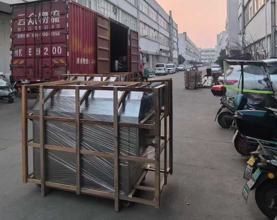 许昌智工多功能电磁炒货机发货全国各地
