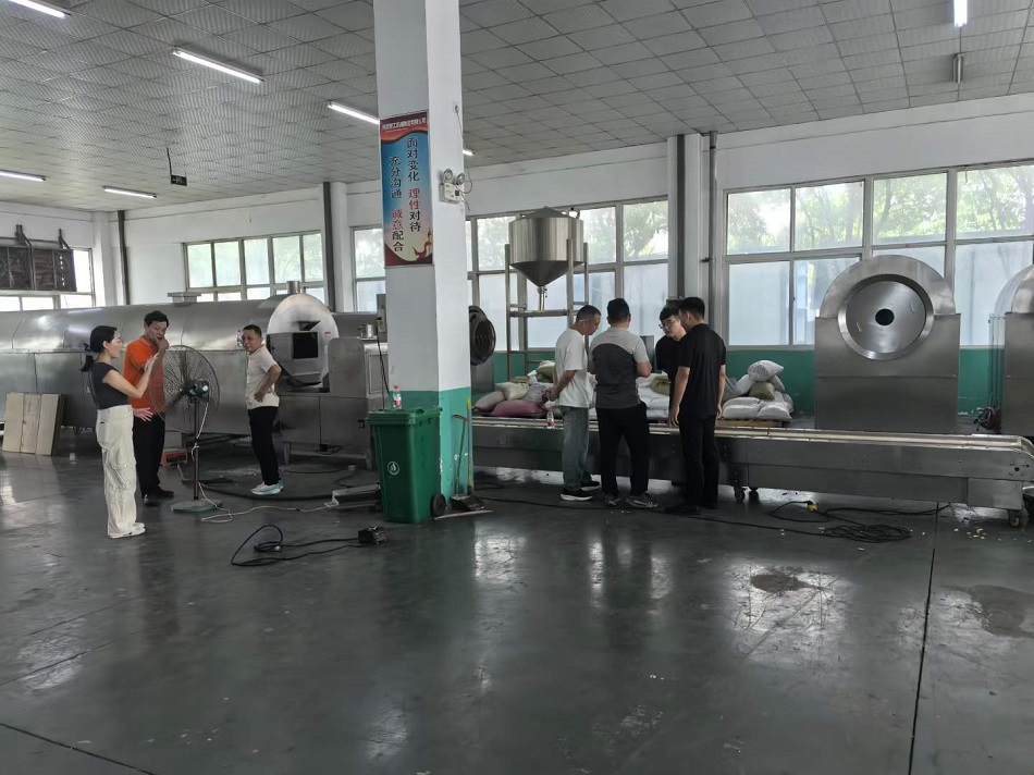全自动流水线炒货机